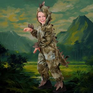Costume de dinosaure enfant : entre terreur et douceur !